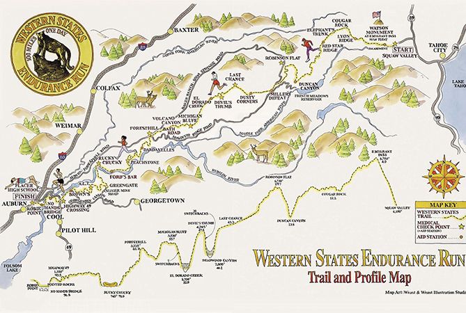 Western States Map