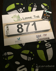 Lommel Trail Race Bib